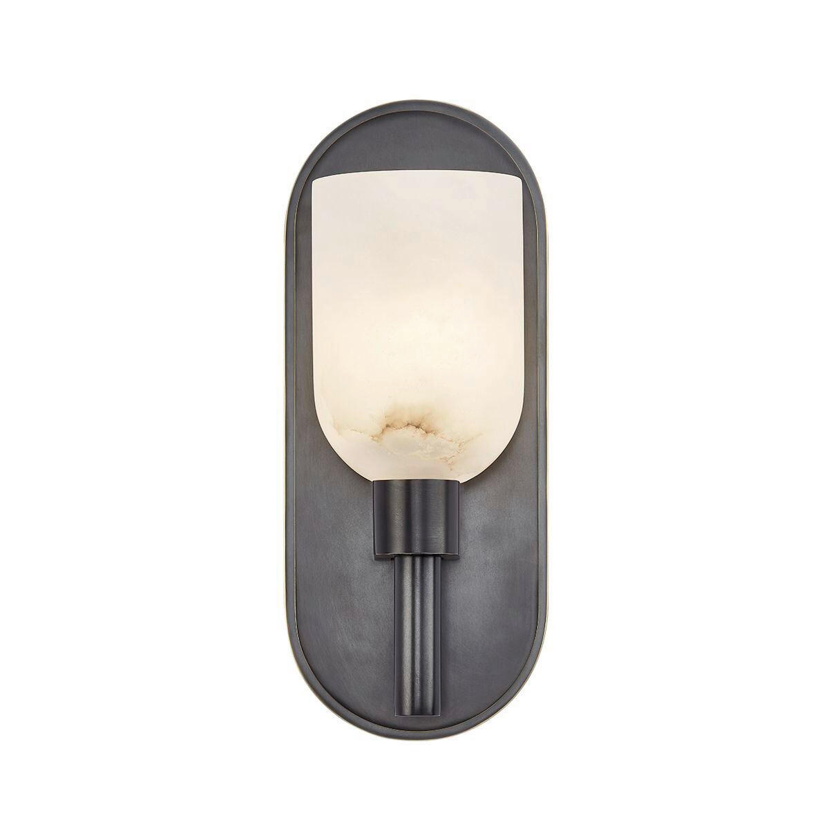 WANDLEUCHTE   - Bronzefarben, KONVENTIONELL, Glas/Metall (22,9/9,2/13,7cm) - Elstead Lighting