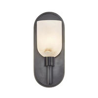 WANDLEUCHTE   - Bronzefarben, KONVENTIONELL, Glas/Metall (22,9/9,2/13,7cm) - Elstead Lighting