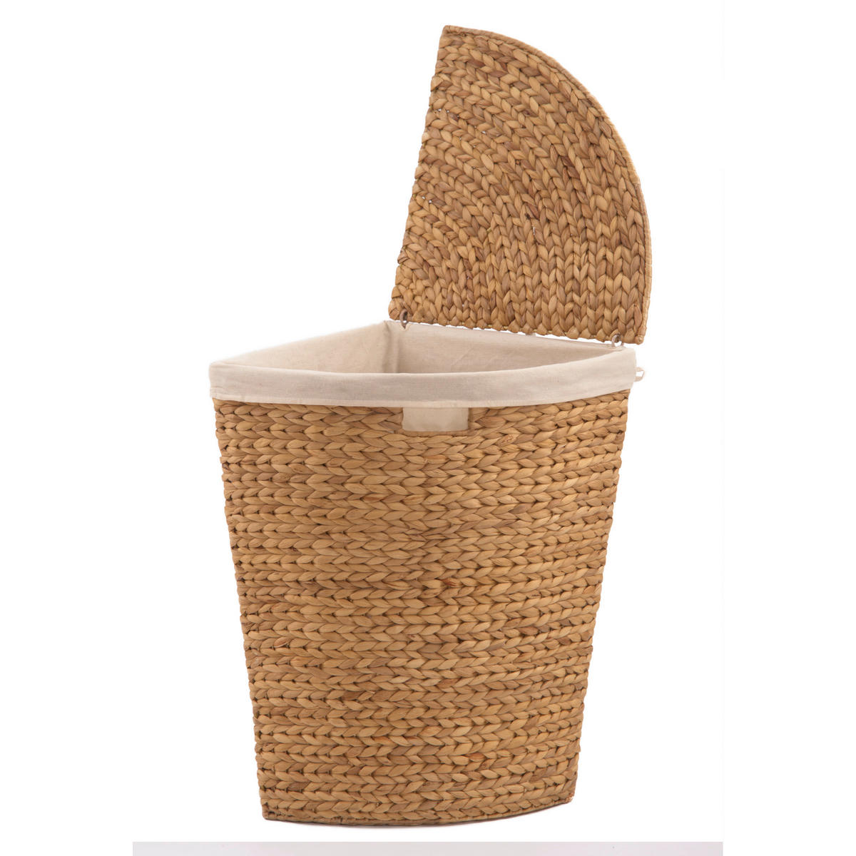 WÄSCHESAMMLER - Braun, Basics, Naturmaterialien (52/38/57cm)