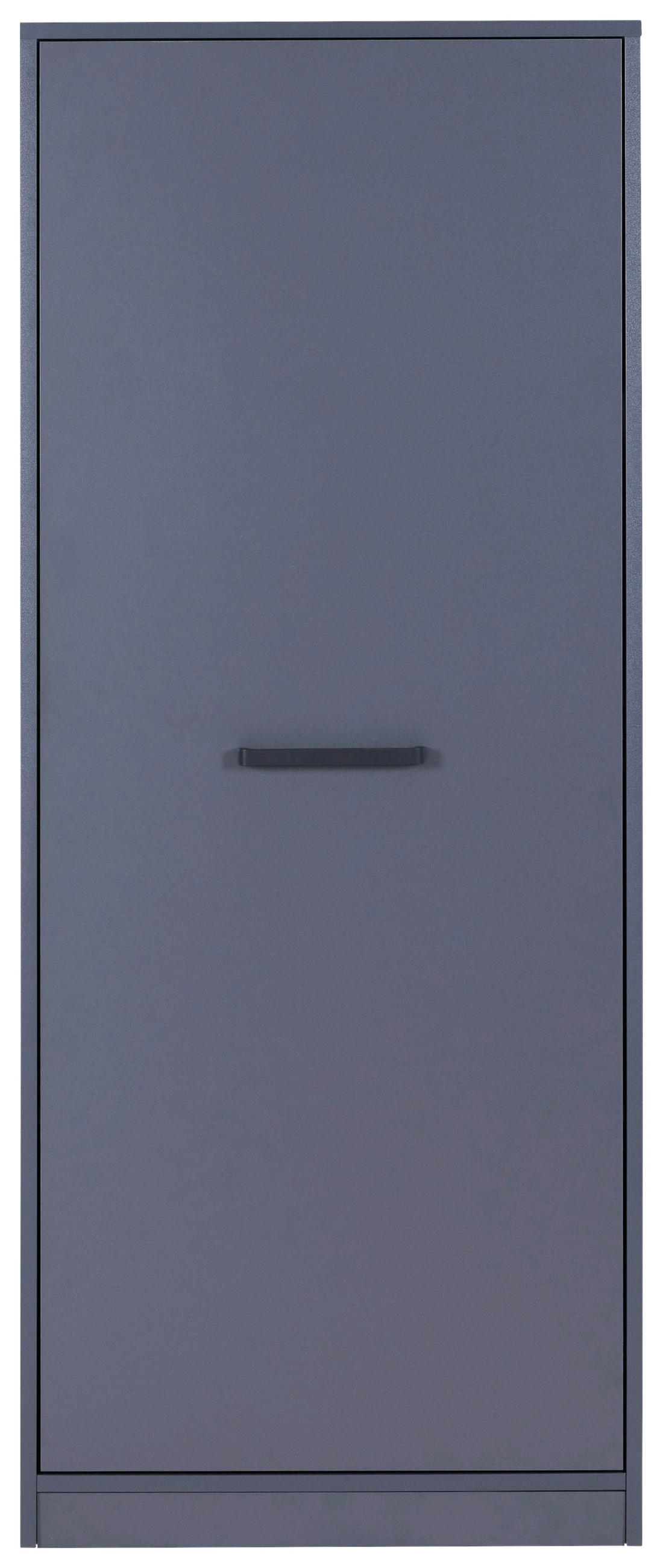 MEHRZWECKSCHRANK 67/164/68 cm  in Anthrazit  - Anthrazit/Schwarz, MODERN, Holzwerkstoff/Metall (67/164/68cm) - home24