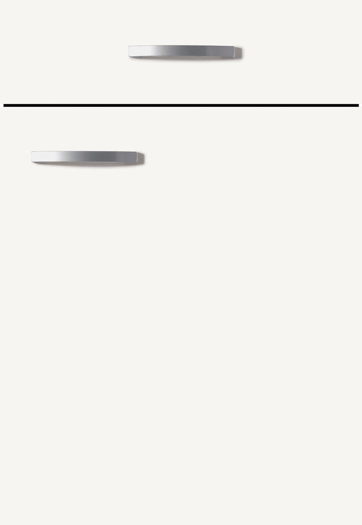 KÜCHENBLOCK 330 cm   in Weiß  - Edelstahlfarben/Eichefarben, Design, Holzwerkstoff/Metall (330cm) - Impuls