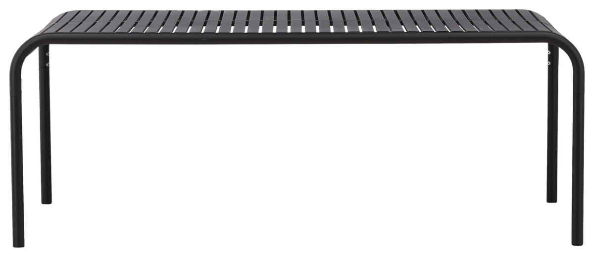 GARTENTISCH Metall Anthrazit rechteckig  - Anthrazit, Basics, Metall (200/100/75cm) - Gardenson