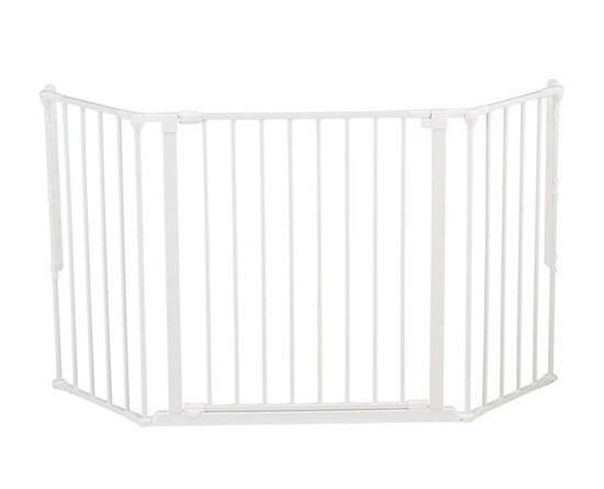TREPPENSCHUTZGITTER 146/70,5 cm  - Weiß, Basics, Metall (146/70,5cm) - Baby Dan