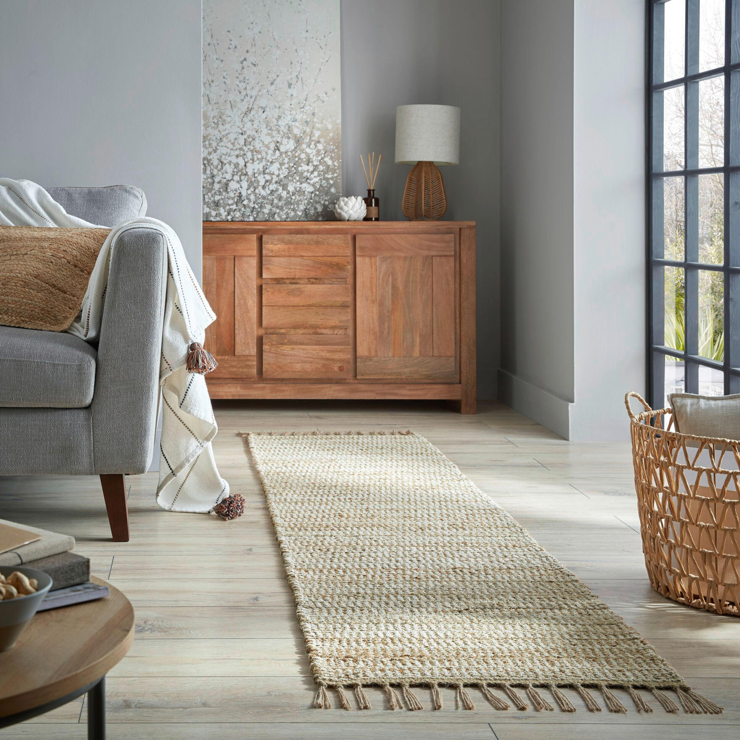 LÄUFER 60/230 cm Clio Jute  - Naturfarben, KONVENTIONELL, Textil (60/230cm) - Xora