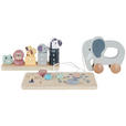 KINDERSPIELSET  - Dunkelgrau/Hellgelb, Basics, Holz/Textil - My Baby Lou