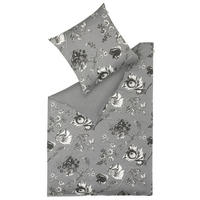 WENDEBETTWÄSCHE SW-Silent Satin 135/200 cm  - Grau, Basics, Textil (135/200cm) - Schöner Wohnen
