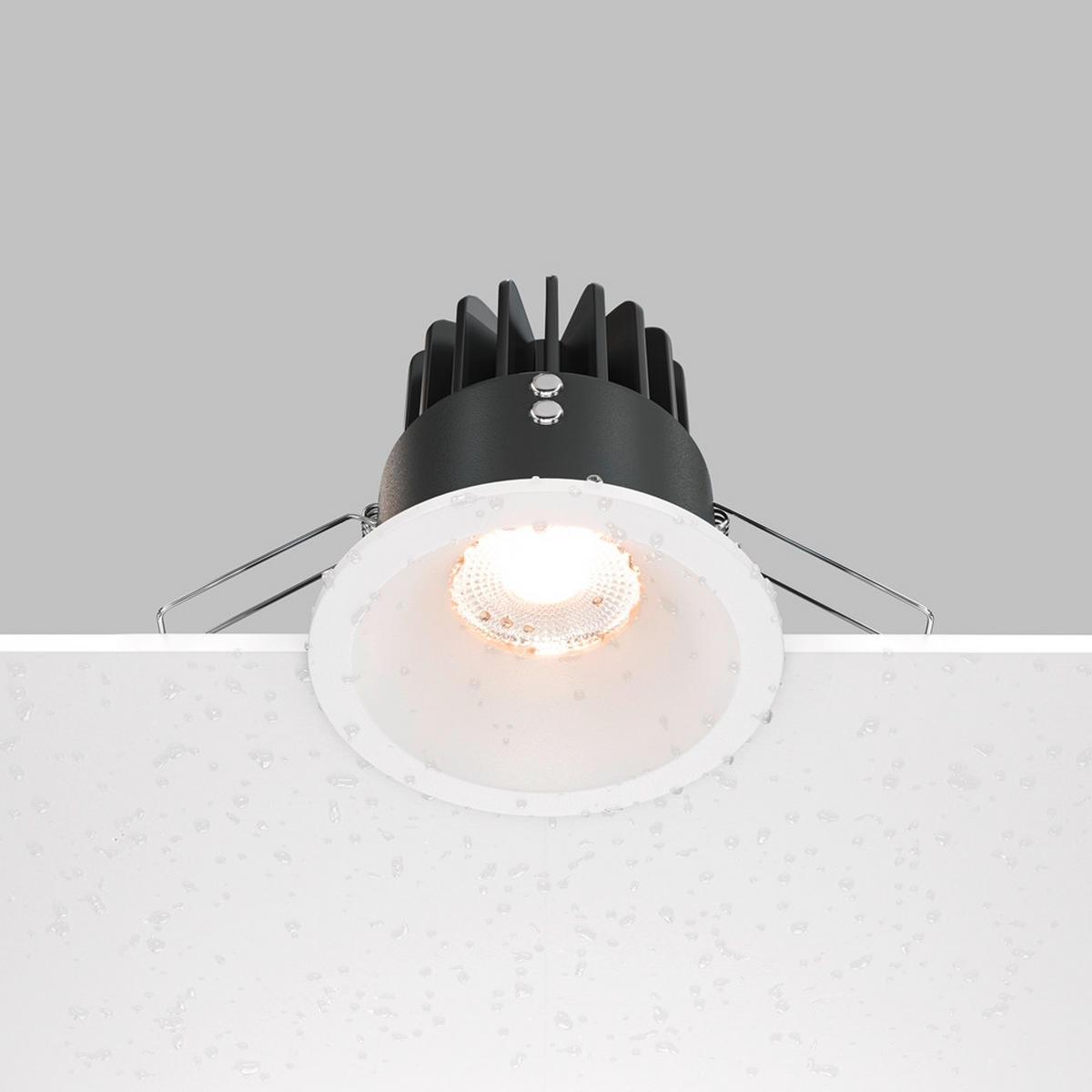 TAKLAMPA 8,5/8,5 cm  - vit, Modern, metall (8,5/8,5cm) - MAYTONI