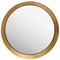 WANDSPIEGEL Goldfarben  - Goldfarben, Design, Glas/Metall (61/61/9cm) - Novel