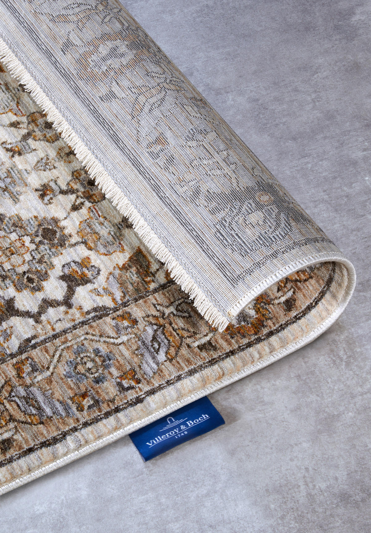 LÄUFER 80/190 cm Villeroy & Boch 1871 Creme, Multicolor  - Multicolor/Creme, Design, Kunststoff (80/190cm) - Villeroy & Boch