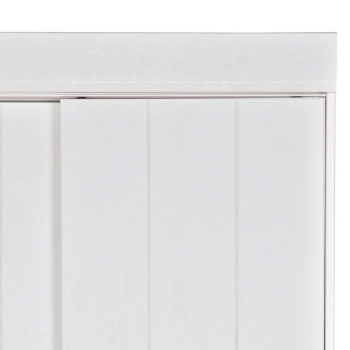 DREHTÜRENSCHRANK  in Weiß  - Weiß, Basics, Holz (85/195/44cm) - MID.YOU