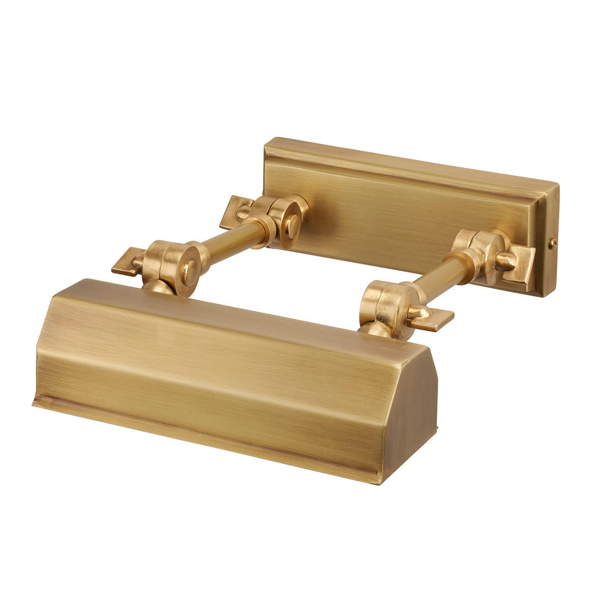 BILDERLEUCHTE 18.2/11.9/18.6 cm   - Messingfarben, Basics, Metall (18.2/11.9/18.6cm) - Elstead Lighting