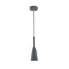 HÄNGELEUCHTE  - Grau, Basics, Metall (100/10/10cm)