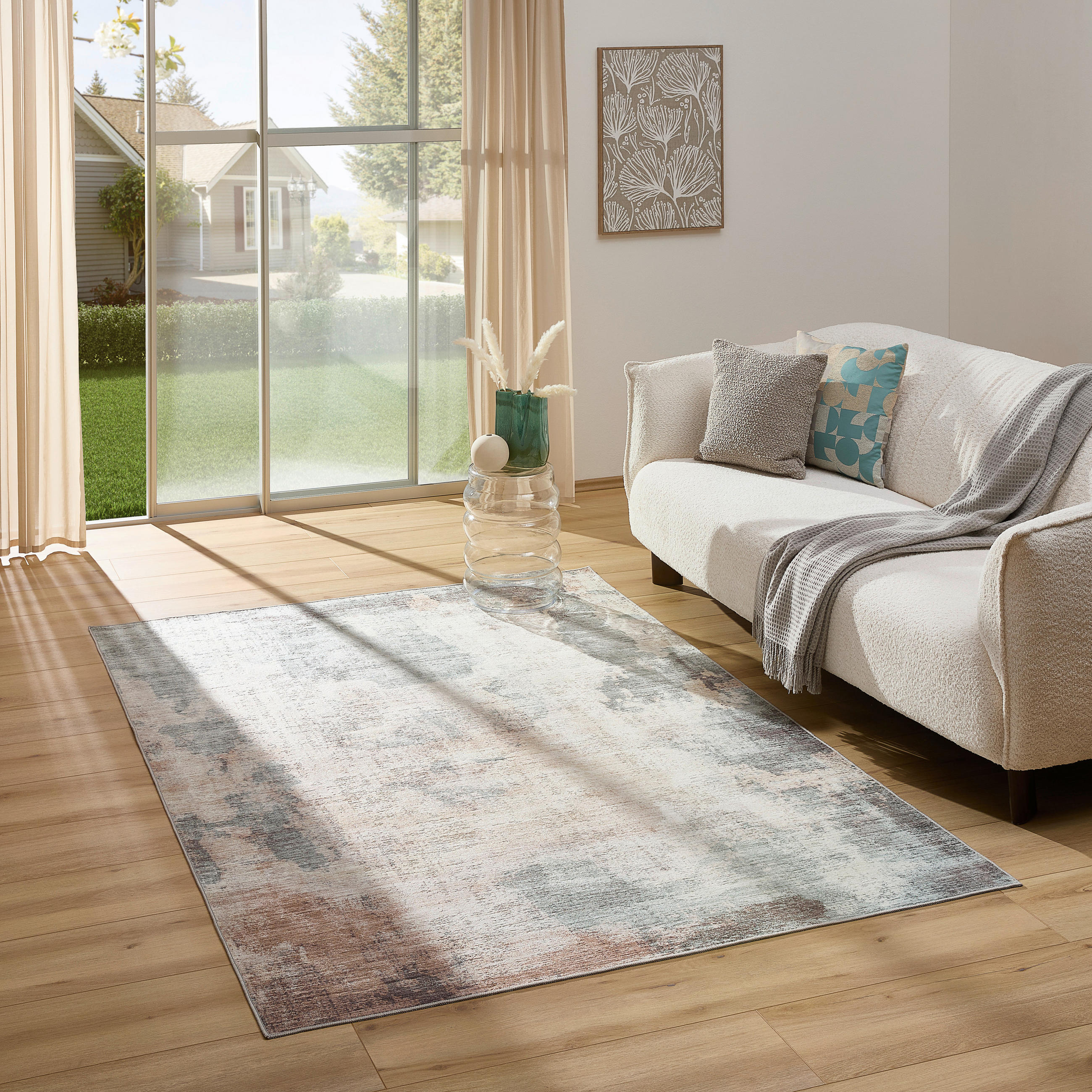 FLACHWEBETEPPICH 160/230 cm Beige  - Beige, Design, Textil (160/230cm) - Novel