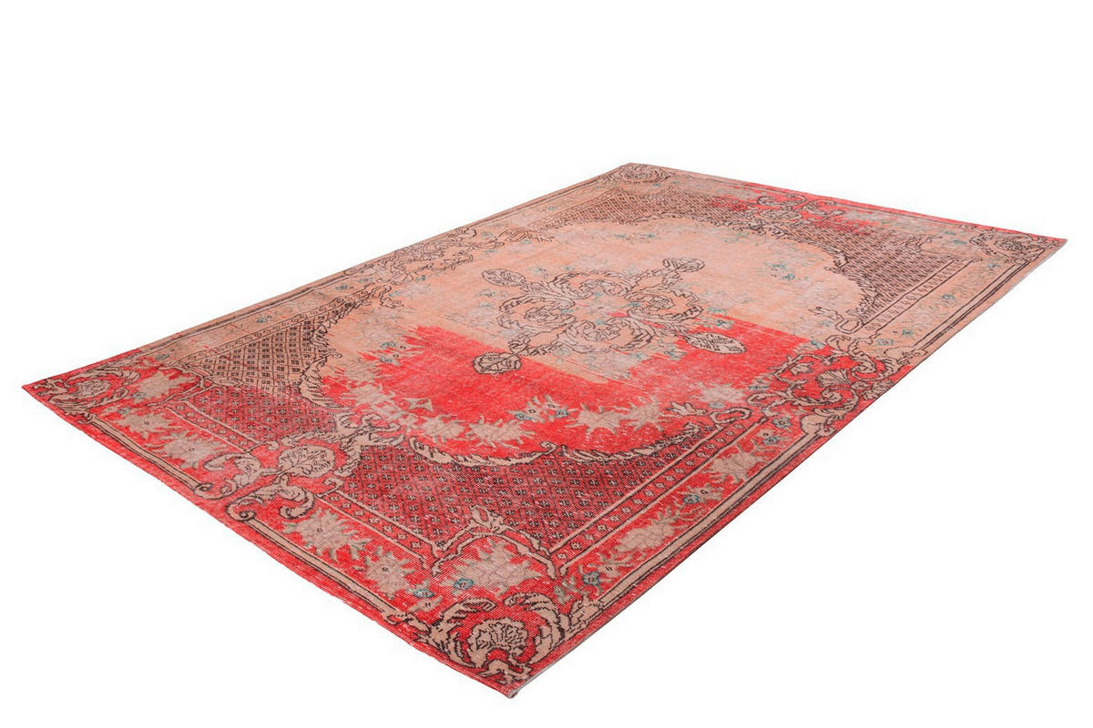 FLACHWEBETEPPICH 160/230 cm Vintage 8405 Rot Rot  - Rot, KONVENTIONELL, Textil (160/230cm)