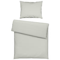 POSTEĽNÁ BIELIZEŇ, flanel, sivá, biela, 140/200 cm - sivá/biela, textil (140/200cm) - Novel