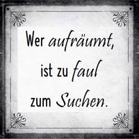 DEKOPANEEL Text  - Multicolor, Basics, Holz (20/20/0,3cm) - Euroart