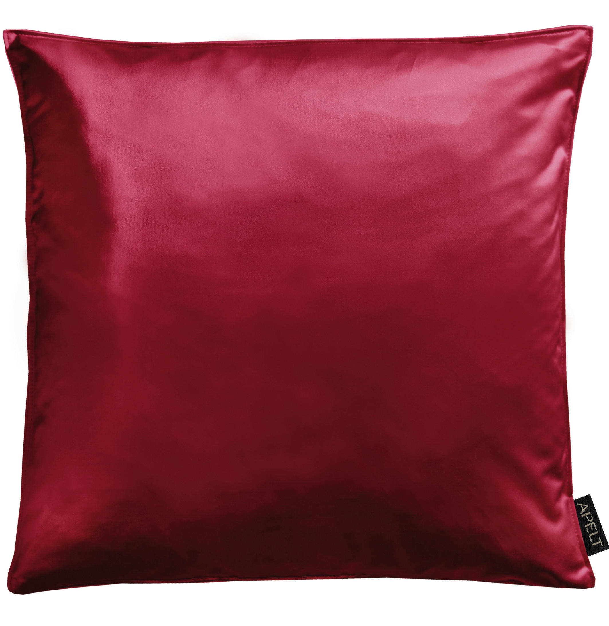 Ambiente Kissenbezug Dunkelrot 46x46 cm