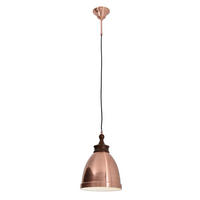 HÄNGELEUCHTE 6076147 25/126 cm   - Kupferfarben, LIFESTYLE, Metall (25/126cm) - Näve