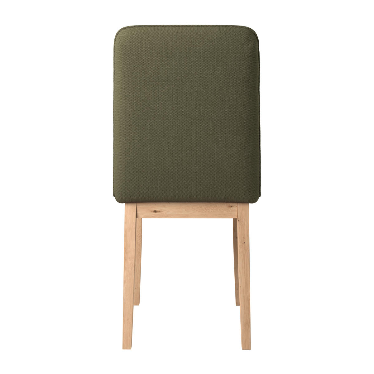 STUHL   Webstoff  Grün  - Eichefarben/Grün, KONVENTIONELL, Holz/Textil (47/91/44cm) - P & B