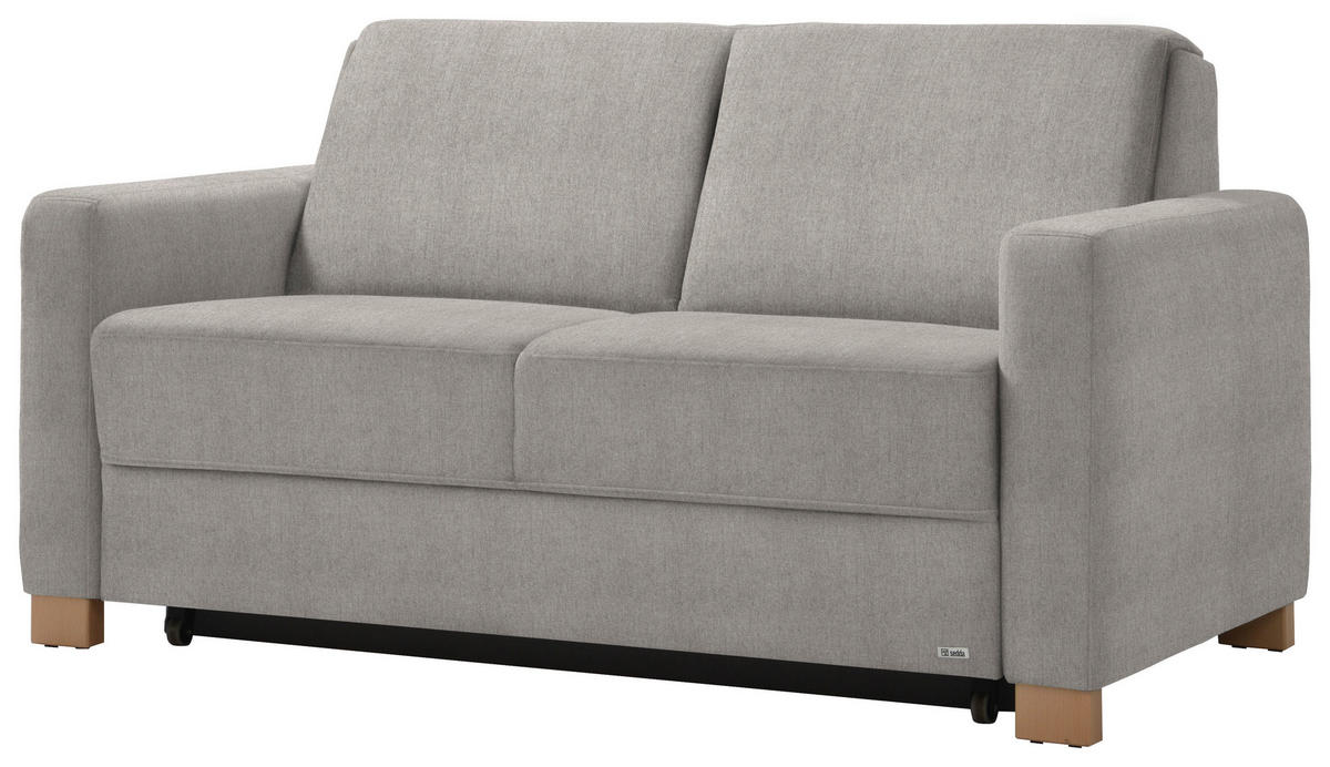 SCHLAFSOFA in Textil Naturfarben  - Naturfarben, Konventionell, Holz/Textil (160/86/92cm) - Sedda