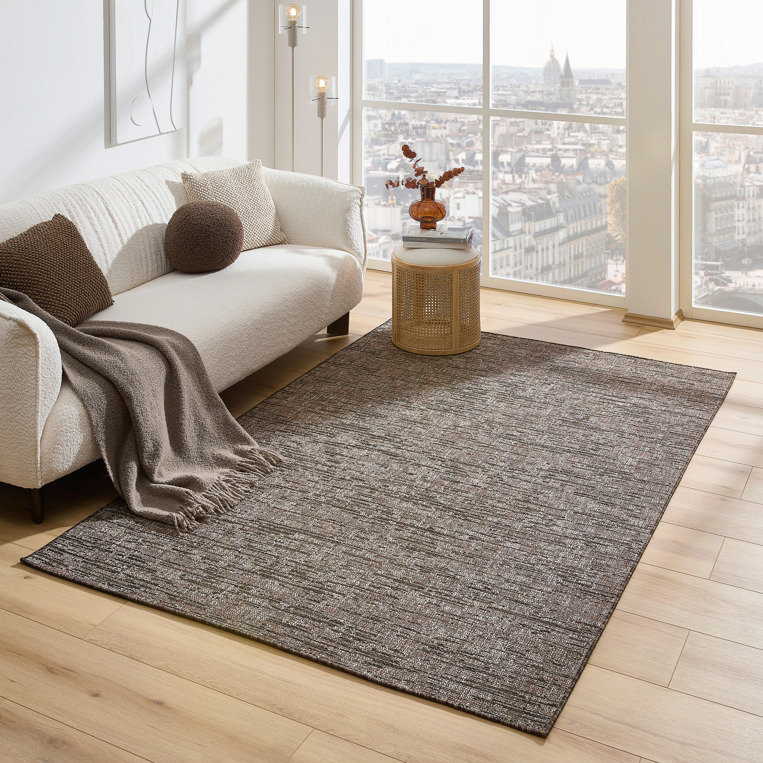 OUTDOORTEPPICH 160/230 cm Braun  - Braun, Basics, Textil (160/230cm) - Novel