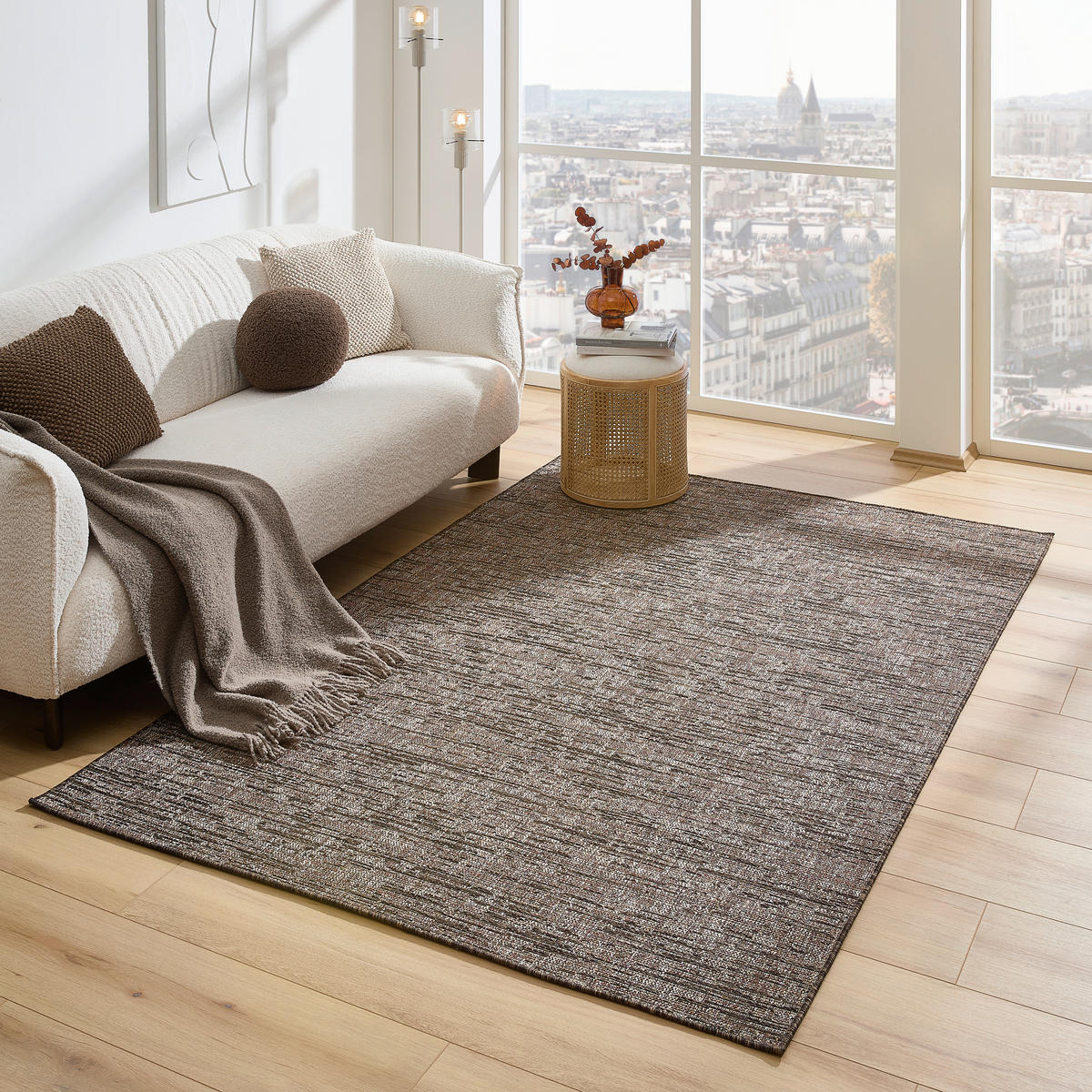 OUTDOORTEPPICH 80/150 cm Braun  - Braun, Basics, Textil (80/150cm) - Novel