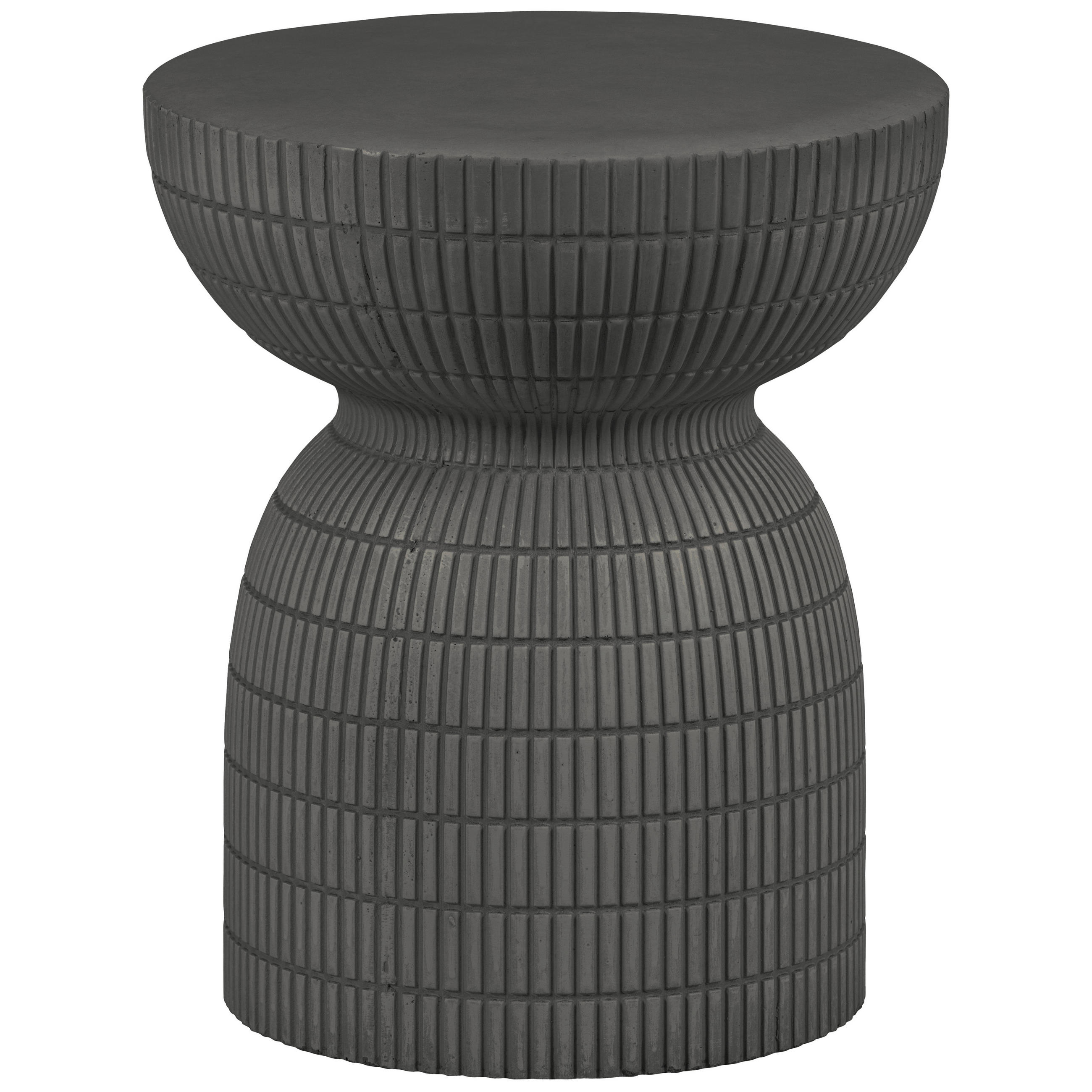 COUCHTISCH Samson 37/37/44 cm rund Dunkelbraun  - Dunkelbraun/Braun, Design, Kunststoff (37/37/44cm) - Livetastic