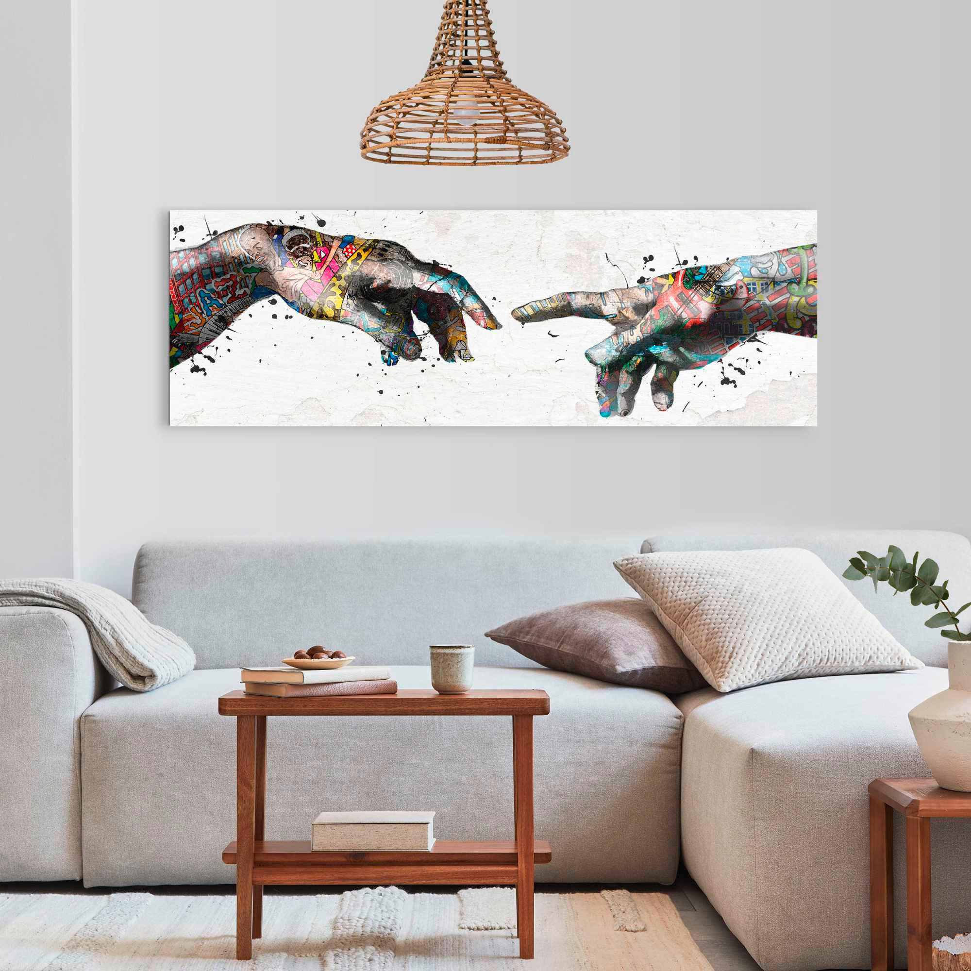 BILD  - Multicolor, Basics, Holz (156/52/2cm) - Reinders!