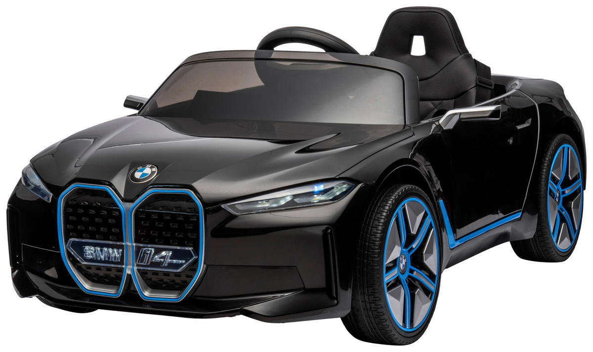 ELEKTRO-KINDERAUTO  - Schwarz, KONVENTIONELL, Kunststoff/Metall (115/67/45cm) - Atrigo