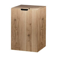 WÄSCHEKORB - Eichefarben, Natur, Holz (42/63,5/42cm) - Valdera