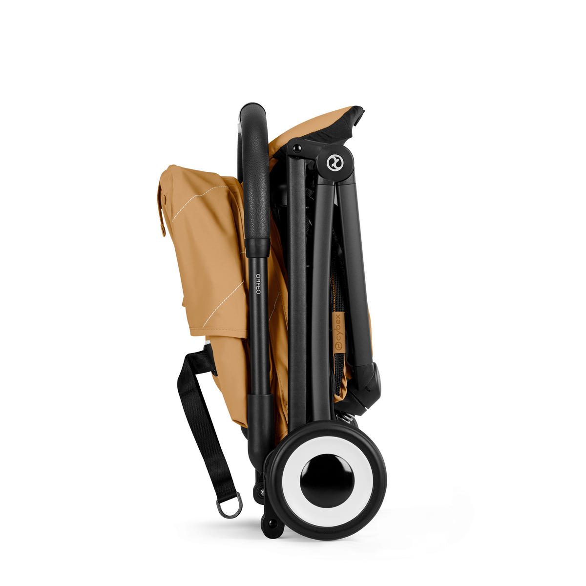 BUGGY ORFEO BLK  - Dunkelgelb/Schwarz, Basics, Kunststoff/Textil (77/52/102cm) - cybex GOLD