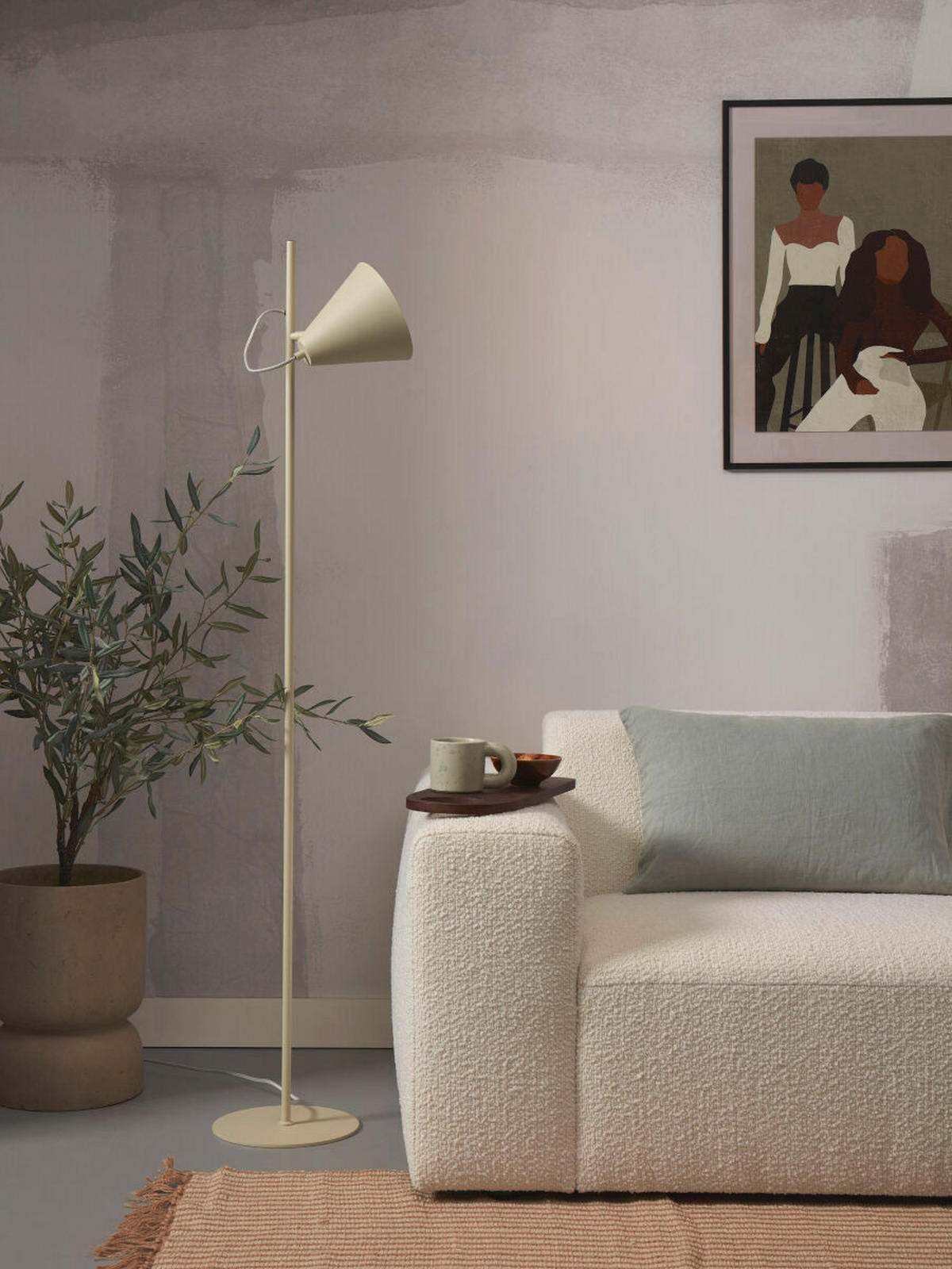 GOLVLAMPA it's about RoMi 25/35,5/151 cm    - grön, Trend, metall (25/35,5/151cm) - It's about Romi