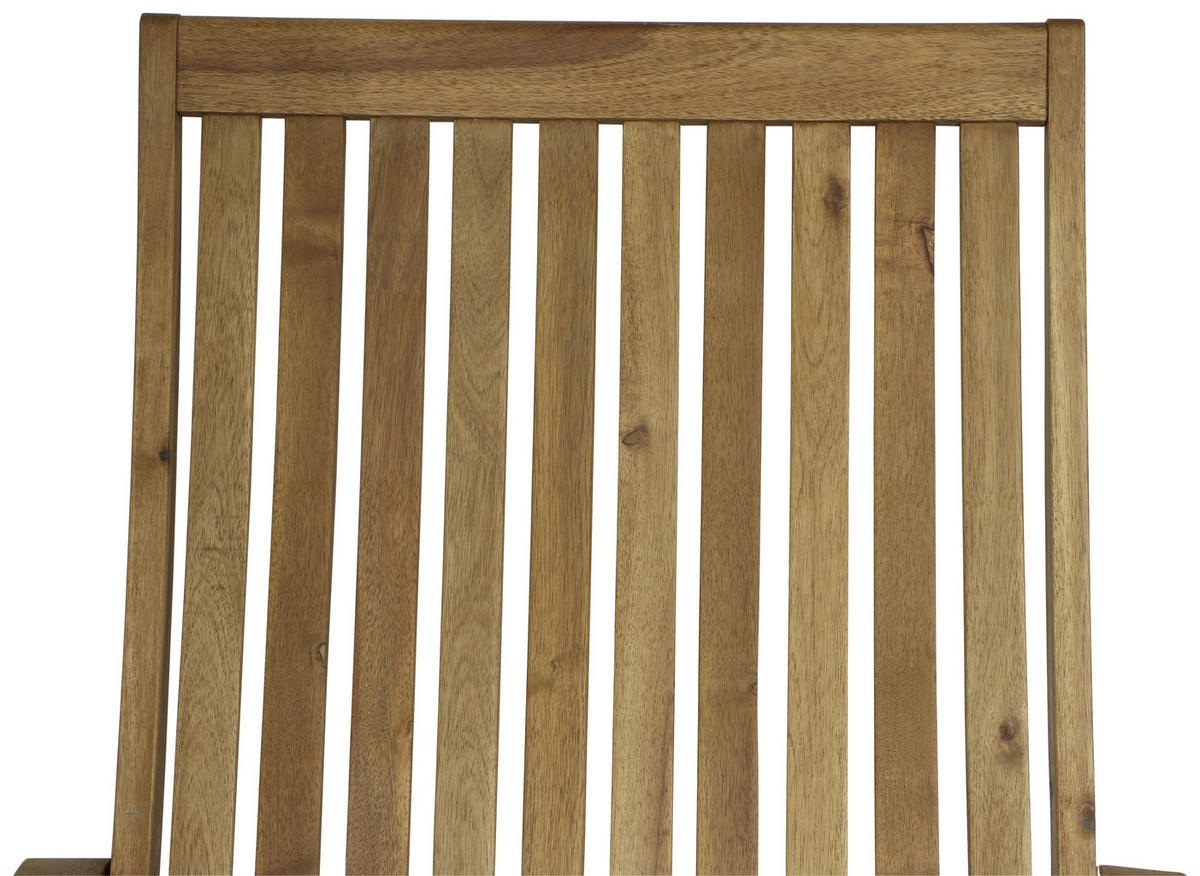 BÄDERLIEGE Akazie Akaziefarben  - Akaziefarben, KONVENTIONELL, Holz (60/90/147cm) - Siena Garden
