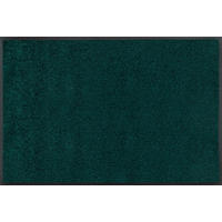 FUßMATTE 40/60 cm  - Petrol, Basics, Kunststoff/Textil (40/60cm) - wash+dry