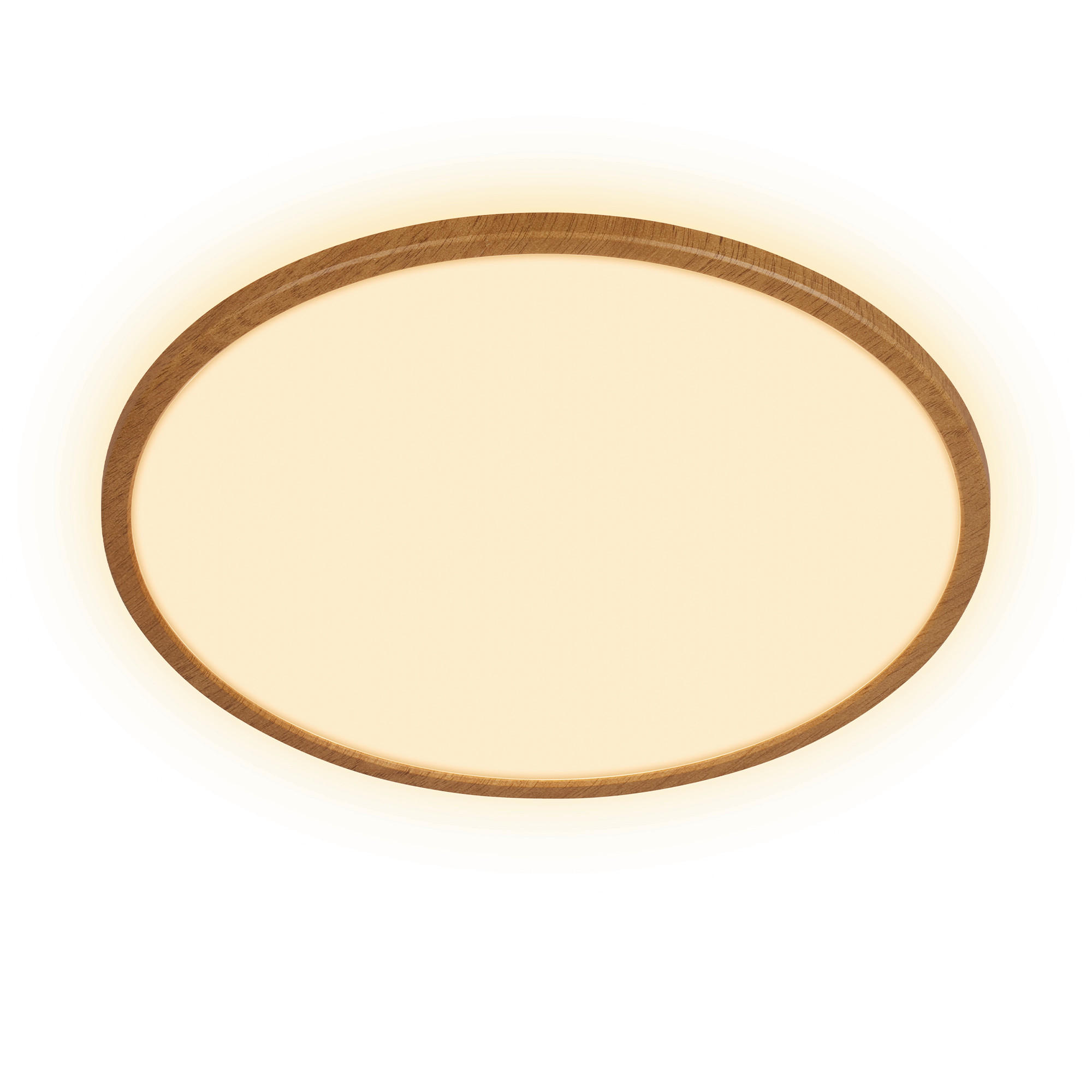 LED-PANEEL Tava Wood  42 cm  - Hellbraun, MODERN, Kunststoff (42cm)