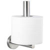 TOILETTENPAPIERHALTER - Edelstahlfarben, Basics, Metall (8/18/12,5cm) - Wenko