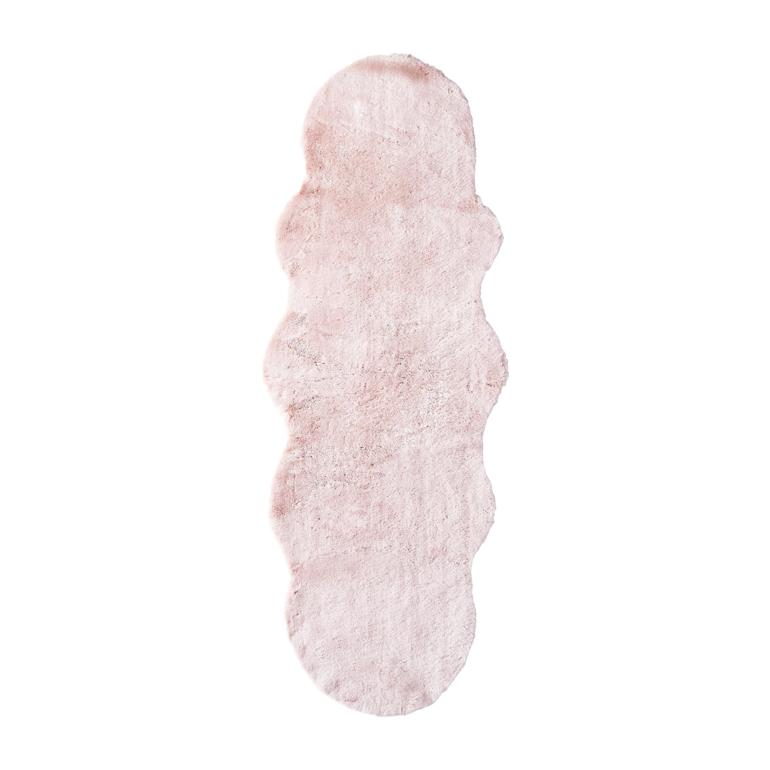 KUNSTFELL 60/180 cm Rosa  - Rosa, Basics, Fell/Textil (60/180cm) - Ambia Home