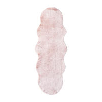 KUNSTFELL 60/180 cm Rosa  - Rosa, Basics, Fell/Textil (60/180cm) - Ambia Home