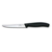 STEAKMESSER - Silberfarben/Schwarz, Basics, Kunststoff/Metall (22/1.2/2.4cm) - Victorinox