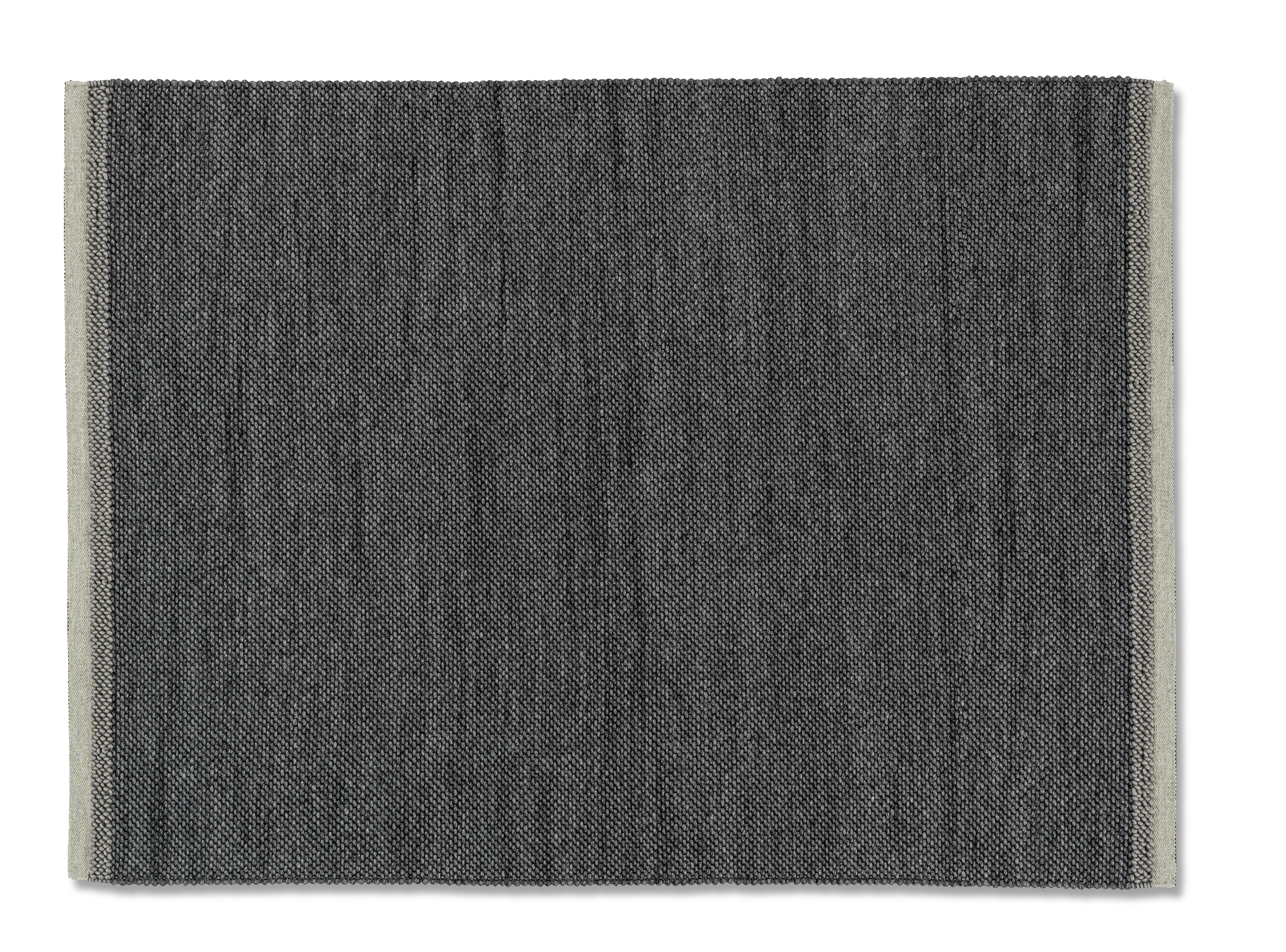 HANDWEBTEPPICH 90/160 cm Morrelino  - Dunkelgrau, Basics, Textil (90/160cm) - Linea Natura