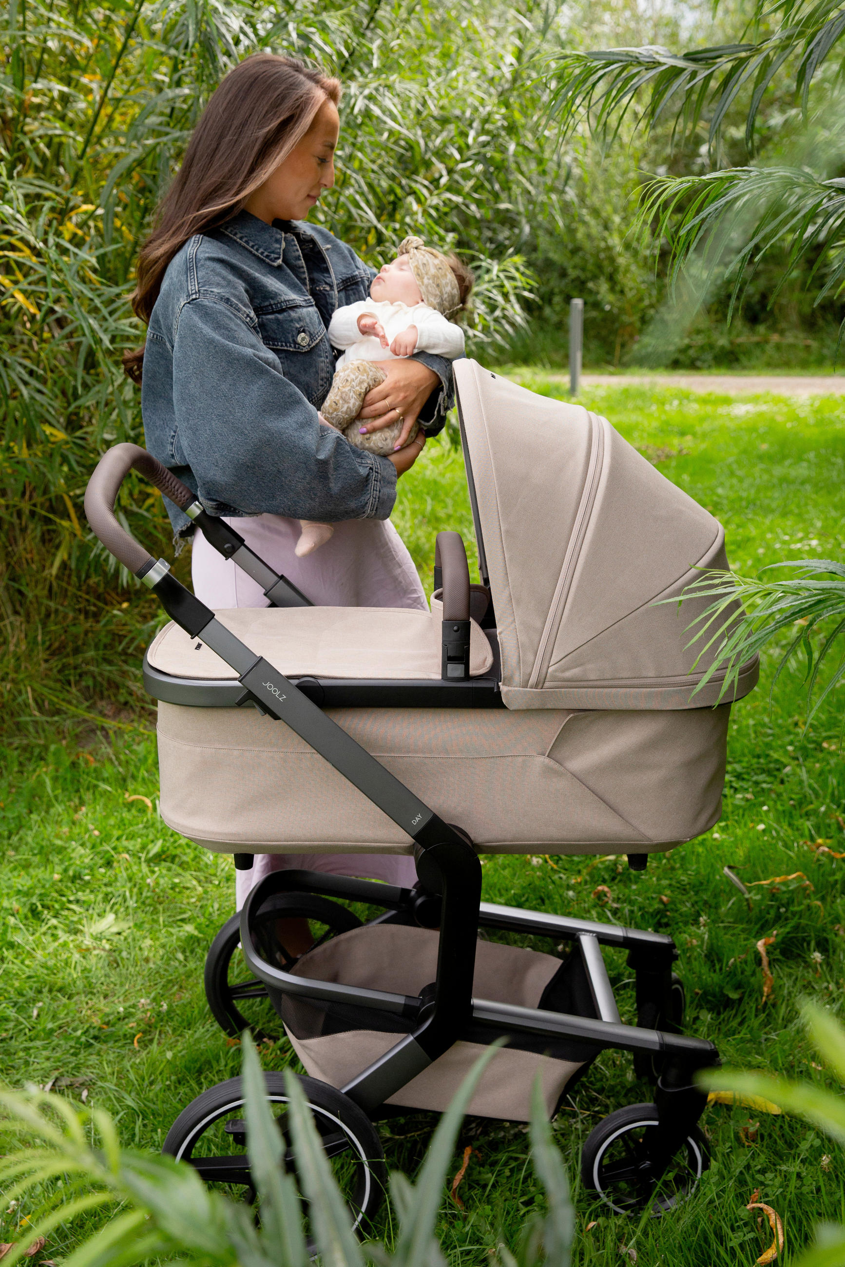 KINDERWAGEN Day 5  - Taupe/Grau, Basics, Textil/Metall (94/60/113cm) - Joolz