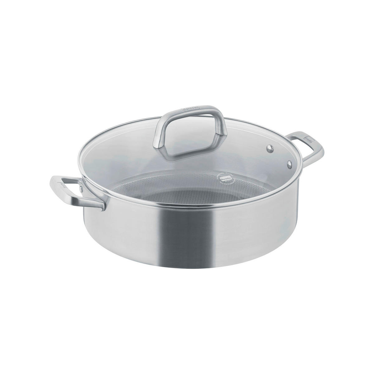 SERVIERPFANNE Tricion Resist b.nature Keramikbeschichtung 28 cm  - Basics, Metall (28cm) - Berndes