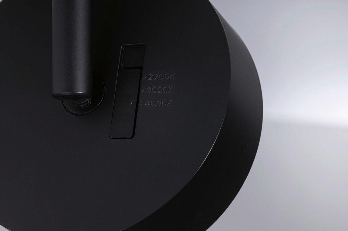 SCHIENENSYSTEM-STRAHLER URail 10/13,5 cm  - Schwarz, Basics, Kunststoff (10/13,5cm) - Paulmann