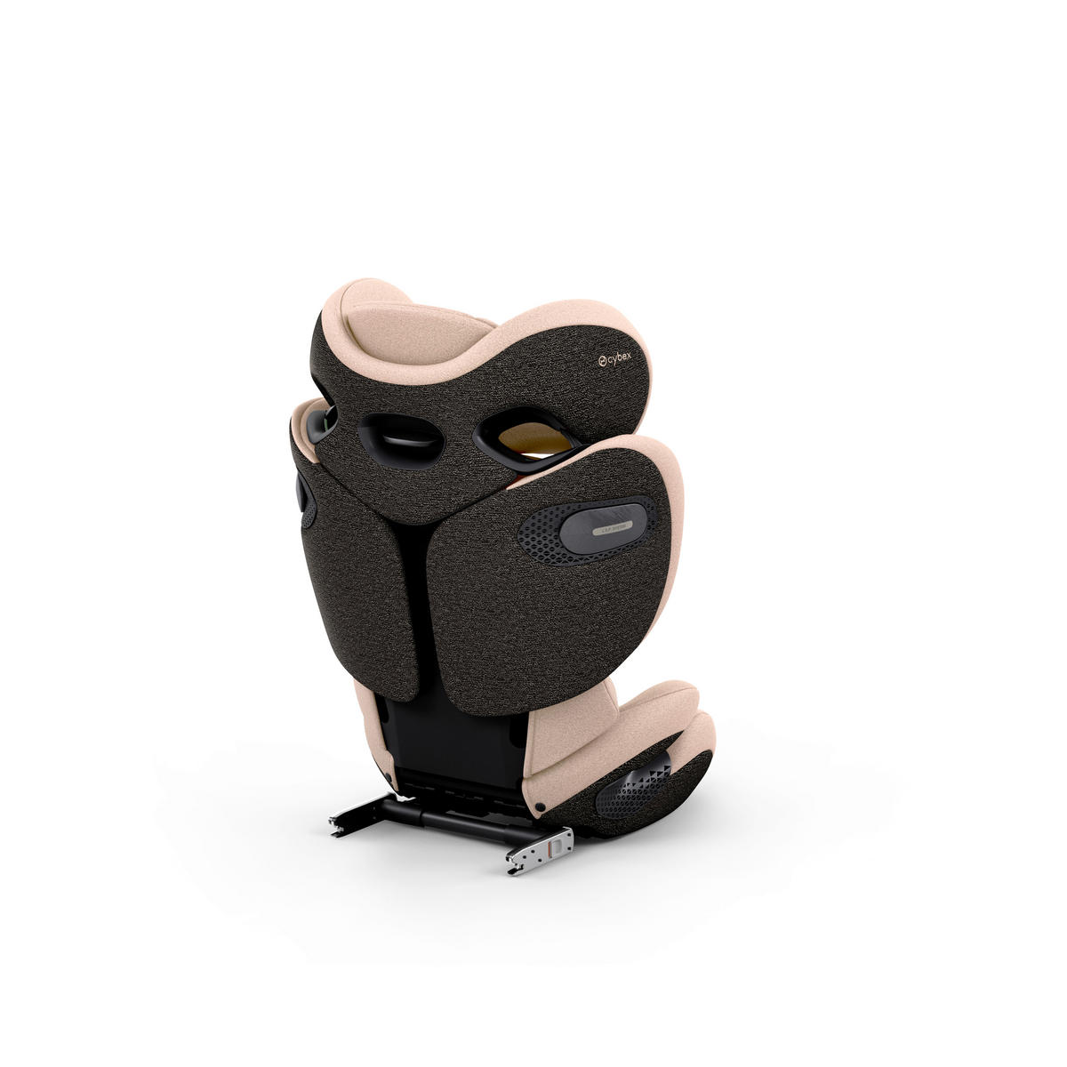 KINDERAUTOSITZ Solution S Cozy Beige  - Beige, Basics, Kunststoff/Textil (42/49,5/61cm) - cybex PLATINUM