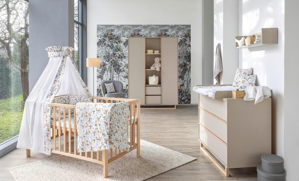 BABYZIMMER  - Beige/Buchefarben, Basics, Holz/Holzwerkstoff - Schardt