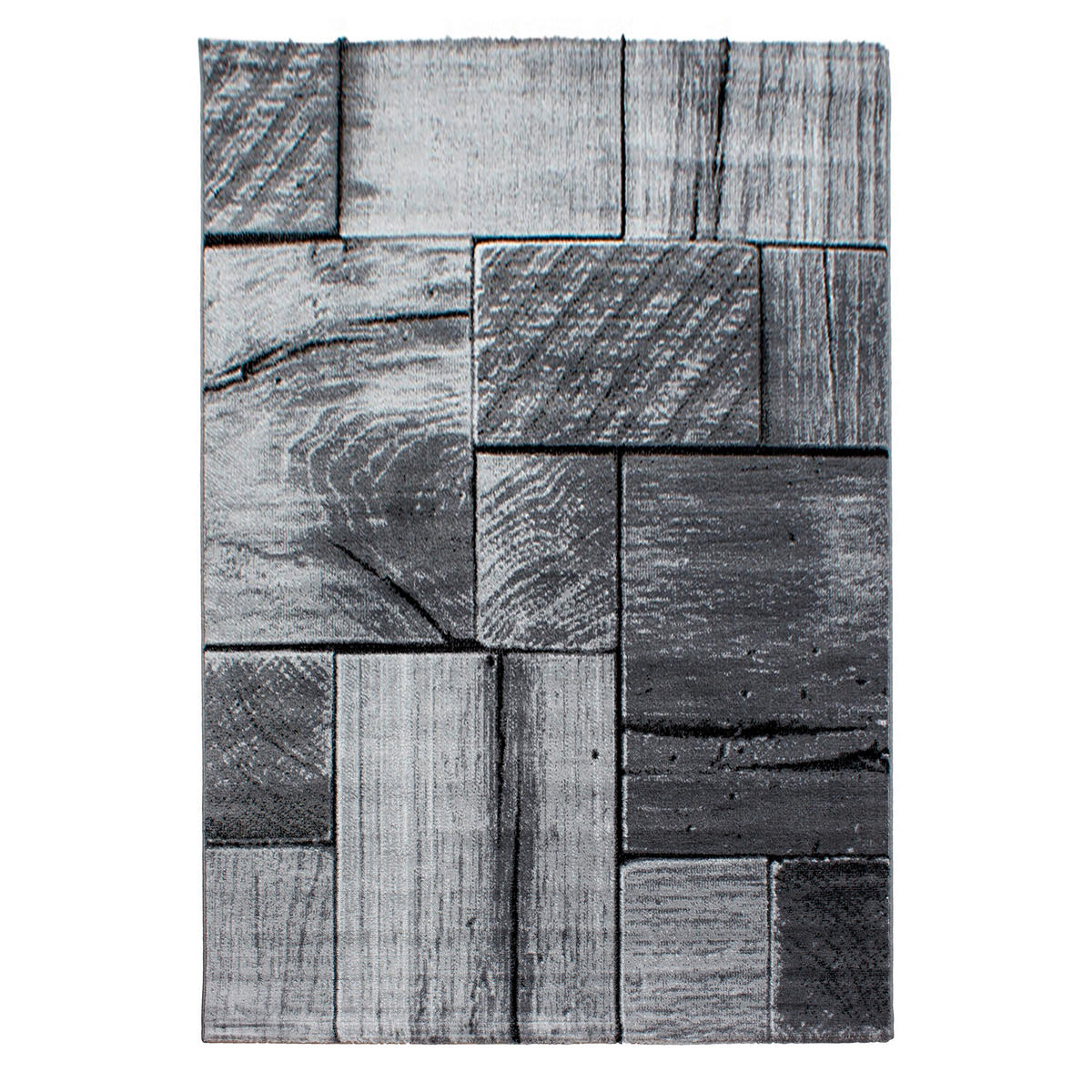 FLACHWEBETEPPICH 140/200 cm Parma Schwarz  - Schwarz, Design, Textil (140/200cm) - Novel