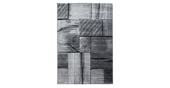 FLACHWEBETEPPICH 140/200 cm Parma Schwarz - Schwarz, Design, Textil (140/200cm) - Novel