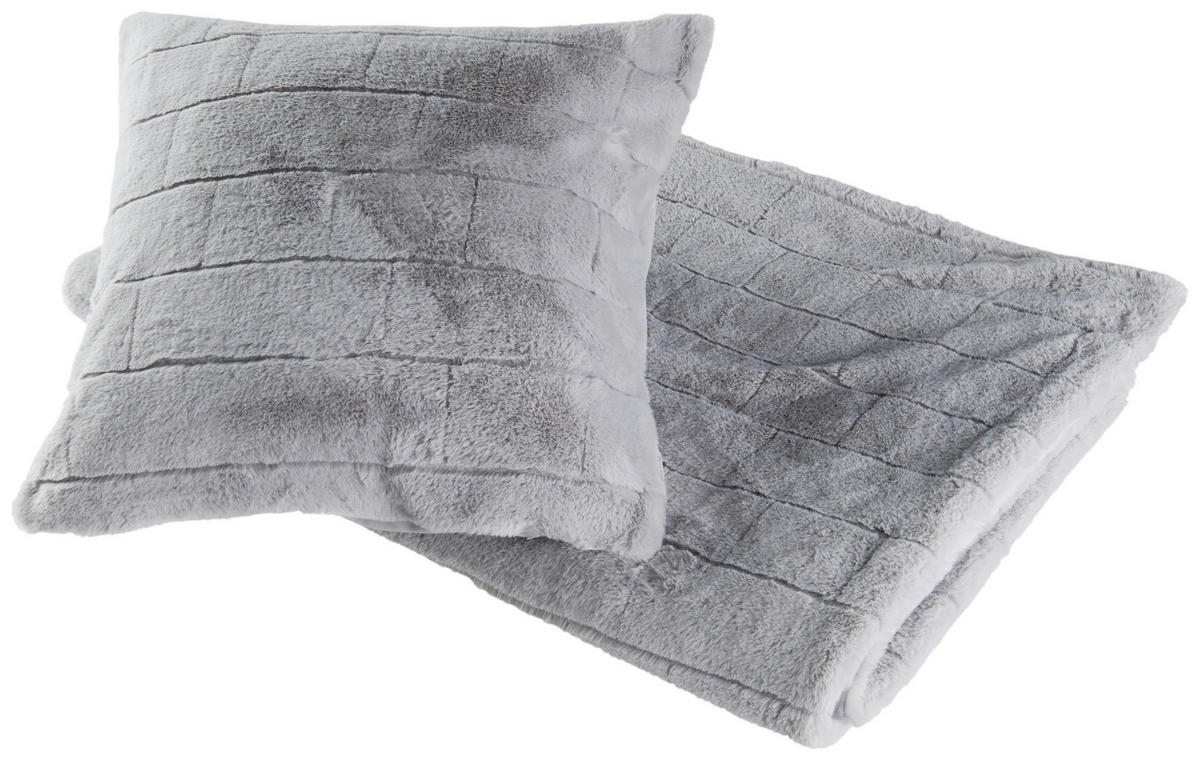 PĂTURĂ DIN BLANĂ 150/200 cm  - gri, Konventionell, textil (150/200cm) - Dieter Knoll
