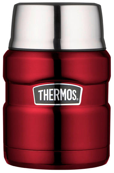ISOLIERSPEISEGEFÄß Stainless King Food Containe 0,47 L  - Rot, Basics, Metall (0,47l) - Thermos