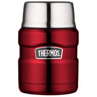 ISOLIERSPEISEGEFÄß Stainless King Food Container 0,71 L  - Rot, Basics, Metall (0,71l) - Thermos